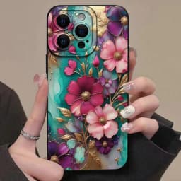 Vintage Floral Pattern Soft TPU Phone Case for Xiaomi 15 13 12 11 Lite 5G 14 14T 13T 12T Poco X7 F6 F5 X6 X5 X3 M6 Pro 4G Cover
