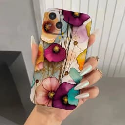 Vintage Floral Pattern Soft TPU Phone Case for Xiaomi 15 13 12 11 Lite 5G 14 14T 13T 12T Poco X7 F6 F5 X6 X5 X3 M6 Pro 4G Cover