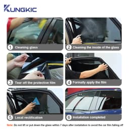 For Tesla Model Y 2025 2026 Juniper Pre-Cut Car Window Privacy Tint Auto Sticker Foils Sunscreen Car Window Tint Film