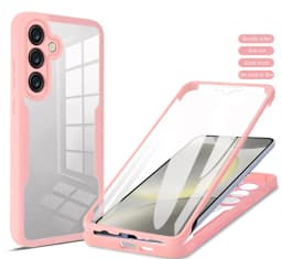 Case For Samsung Galaxy S26 S24 FE A16 A57 A55 A35 A17 A54 A37 A18 360 Double Side Shockproof Built in Screen Protector Cover