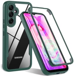 Case For Samsung Galaxy S26 S24 FE A16 A57 A55 A35 A17 A54 A37 A18 360 Double Side Shockproof Built in Screen Protector Cover