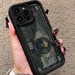 Dollar Bill Illustration Graphic Phone Case For iPhone 16 15 14 Plus 13 12 11 Pro MAX Silicone Shockproof Phone Back Covers