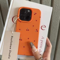 Cute Cartoon Cherry Lichee Pattern Silicone Phone Case For IPhone 17 16 13 15 14 12 11 Pro Max XS XR 17 14 15 16 Plus Cover Case