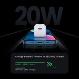 【US Plug】UGREEN USB Type C Charger 20W PD Fast Charger for iPhone 15 14 Quick Charge 4.0 30 Phone Charger for Samsung PD Charger