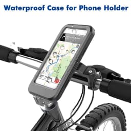 Waterproof Bicycle Phone Holder Motorcycle Bike Handlebar Cellphone Mount Cycling Phone Stand for MTB Scooter Motorbike