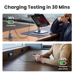 UGREEN GaN 30W Fast Charger for iPhone 15 14 13 PD3.0 Charger for iPad Pro samsung Xiaomi Type C Mobile Phone Charger