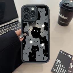 Cute Cartoon Cat Silicone Phone Case For Samsung Galaxy S26 S25 Ultra S24 S23 S22 Plus S21 FE A16 A56 A55 A54 A24 A25 A26 Cover