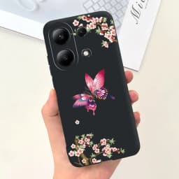 For Xiaomi Redmi Note 13 4G Case Redmi Note 13 Pro 4G Fashion Painted Candy Color Soft Silicon Cover For Redmi Note13 13Pro 4G