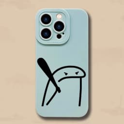Cute Cartoon Matchman Silicone Phone Case For IPhone 16 15 14 13 Pro Max 12 Mini 11 pro XS XR X 7 8 Plus SE 2020 Case