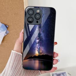 Tempered Glass Star Space Case For iPhone 11 16 15 Pro Max 13 14 12 XS X XR 7 8 Plus SE 2020 16promax Shockproof Funda Covers