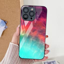 Tempered Glass Star Space Case For iPhone 11 16 15 Pro Max 13 14 12 XS X XR 7 8 Plus SE 2020 16promax Shockproof Funda Covers