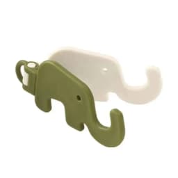 Mini Elephant Cute Cartoon Animal Lazy Desktop Mobile Phone Stand Base Foldable Storage Key Chain Design Easy To Carry