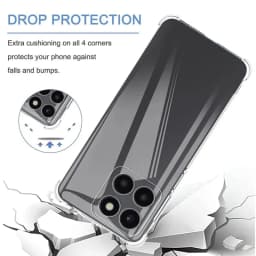 Four-Corners Shockproof TPU Case for Honor X8c X7c X6c X8b X6b X7b 5G X5b Plus X8a X7a X6a Protective Cover Clear Fundas Coque