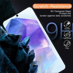 for Samsung A55 A56 S26 Tempered Glass Screen Protector Samsung Galaxy A55 A54 A14 A35 A34 A52 A52S A36 A15 A16 A25 S24 S25 S26