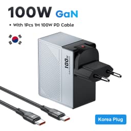 GaN USB Charger PD 100W Fast Charging Type C QC 4.0 3.0 For iPhone 14 13 Samsung Xiaomi Macbook Tablet Travel Charger Adapter