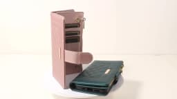 Crossbody Cards Solt Wallet Leather Zipper Bag Case For Samsung Galaxy S26 Ultra S25 S23 Plus A55 A15 A35 Book Lanyard Strap