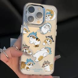 New Cute M-mofusands Cat Phone Case For Google Pixel 10 9 8 7 8A 9A XL Pro 4G 5G Transparent Soft Silicone TPU Back Cover