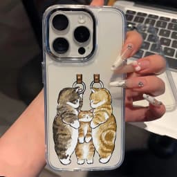 New Cute M-mofusands Cat Phone Case For Google Pixel 10 9 8 7 8A 9A XL Pro 4G 5G Transparent Soft Silicone TPU Back Cover