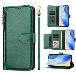 Zipper Leather Phone Wallet Case For Moto G72 G62 G52 G32 G22 G71 G51 G41 G31 G60 G30 G10 E32 E7 Power G Play Edge 30 Flip Cover