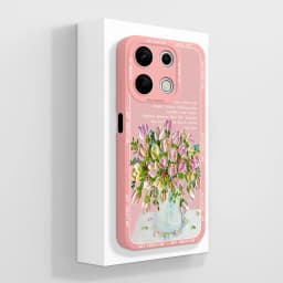 Cover For Xiaomi Redmi Note 13 Pro 4G Cases Coque Cartoon Pattern Cat Liquid Soft Silicone Luxury Bumper For Redmi Note13 Fundas