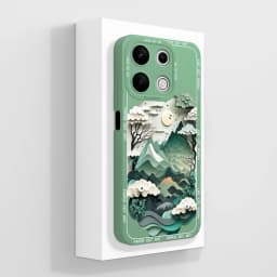 Cover For Xiaomi Redmi Note 13 Pro 4G Cases Coque Cartoon Pattern Cat Liquid Soft Silicone Luxury Bumper For Redmi Note13 Fundas