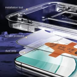 2Pcs Premium Easy Install Tempered Glass For Honor 400 300 GT Pro Lite One Click Easy Install film X70i X60 X50i X9c X8c X7c