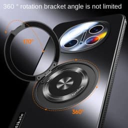 Magnetic for Magsafe Wireless Charging Case for Huawei Honor Magic 7 Pro Magic7lite Shockproof Ring Holder Cover for Magic7 6pro