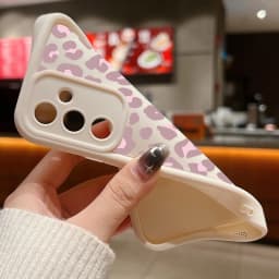 Leopard Print Case For Samsung Galaxy A56 5G A55 A54 A36 A17 A37 A27 A26 A57 A16 A18 S26 FE S21 S22 S23 S24 S25 Ultra Capa Funda