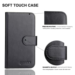 Logicom AERO Case 6.5" 6 Colors Flip Ultra-thin Fashion Dedicated Retro Soft Leather Exclusive Phone Crazy Horse Cover