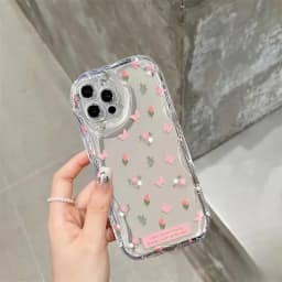 Fresh Oil Painting Daisy Flowers Phone Case For Samsung Galaxy S25 Ultra S24 Plus S25Ultra S25+ S24+ Soft Wavy Edge Cover Cases