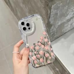 Fresh Oil Painting Daisy Flowers Phone Case For Samsung Galaxy S25 Ultra S24 Plus S25Ultra S25+ S24+ Soft Wavy Edge Cover Cases