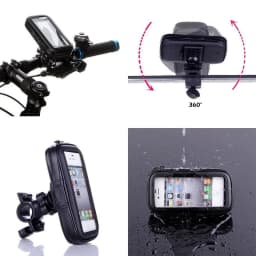 Waterproof Motorcycle Phone Holder Support Telephone Mobile Stand for Moto Support for iPhone 11 Universal Bike Mobile Phone Sup