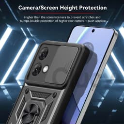 For Motorola Mote G84 G54 G34 G14 G53 G62 G42 G10 G20 G30 E22i E20 E30 E40 Case Slide Camera Shockproof Armor Protect Cover