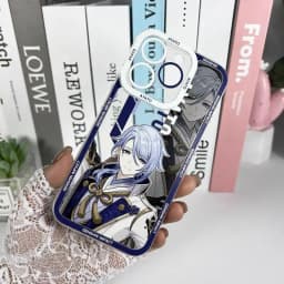 Case for Iphone 17 16 15 Pro Max 11 12 13 14 Pro Max 16e 17 Air 17Pro 16 Plus 13 Mini 16Pro Cover Wanderer Hu Tao Genshin Impact
