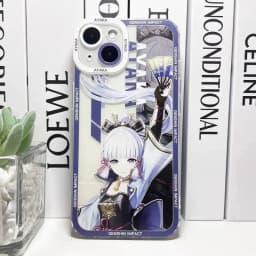 Case for Iphone 17 16 15 Pro Max 11 12 13 14 Pro Max 16e 17 Air 17Pro 16 Plus 13 Mini 16Pro Cover Wanderer Hu Tao Genshin Impact