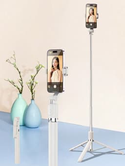 1700mm Selfie Stick Wireless Selfie Stick Phone Tripod Extendable Stand Foldable Monopod For Smartphones Balance Steady Shootin