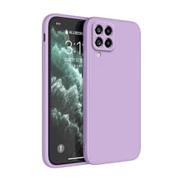 For Samsung A12 Case Samsung Galaxy A12 M12 A22 A42 M32 M42 4G Cover Square Matte Silicone Luxury Classic Phone Cover Funda