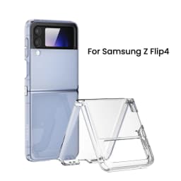 Toocki Transparent TPU Phone Case For Samsung Galaxy Z Flip 6 5 4 3 5G Phone Protector Shockproof Cover For Samsung Z Flip 6 5 4