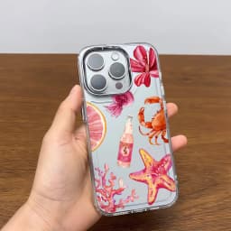 LuxuryStarfishCoralJellyfishPatternPhoneCaseForGooglePixel109878A9AXLPro4G5GTransparentSiliconeBackCover