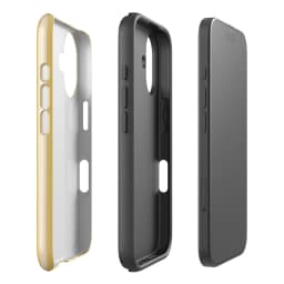 Amberstone Phone Case for iPhone 17 16 15 14 13 12 11 X XS XR XSMAX 7 8 Air Pro Max Plus Luxury Double-layer Back Cover