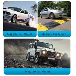 Double Sided MagSafe Phone Stand Magnetic Phone Ring Holder Kickstand Grip for Phone 15 14 Android Gym Car Holder