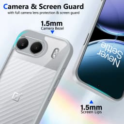 Oneplus Nord 4 CPH2663 Case Air Cushion Shockproof Silicone Bumper Clear Matte Back Cover Hard Phone Case for Oneplus Nord 4 5G