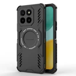Breathable Heat Dissipation Magnetic Phone Case For Honor X6C X7C X8C Four Corner Shockproof TPU Frame Hard Plastic Back Cover