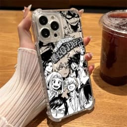 My Heros Bakugos Academias Phone Case For Samsung Galaxy S26 S25 S24 S23 S22 S21 S20 Edge FE Ultra Plus 4G 5G Fall Clear TPU