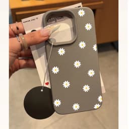 Daisy Flower Silicone Lichee Pattern Case For Xiaomi 15T 14T Pro 15 Ultra 13T POCO X7 X6 X5 Pro F7 F6 F5 X3 GT M4 M6 M7 X4 NFC