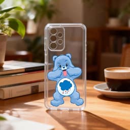 Classic Cute C-Care B-Bears Phone Case Transparent Silicone Soft For Samsung S25,S24,S21,S22,S23,S30,Ultra,S20,Plus,Fe