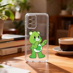 Classic Cute C-Care B-Bears Phone Case Transparent Silicone Soft For Samsung S25,S24,S21,S22,S23,S30,Ultra,S20,Plus,Fe