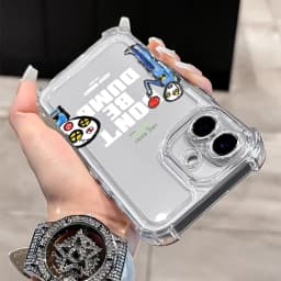 A-A$AP R-Rocky Phone Case For iPhone 17 16e 16 15 14 13 12 11 Mini Air Pro Max X XR XSMax 7 8 Plus Anti Fall Transparent Cover