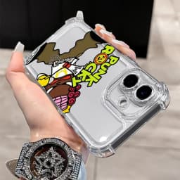 A-A$AP R-Rocky Phone Case For iPhone 17 16e 16 15 14 13 12 11 Mini Air Pro Max X XR XSMax 7 8 Plus Anti Fall Transparent Cover