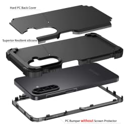 Heavy Duty Hybrid Sturdy Armor Defender High Impact Shockproof Protective Case For Samsung Galaxy A17 5G Cover 2025